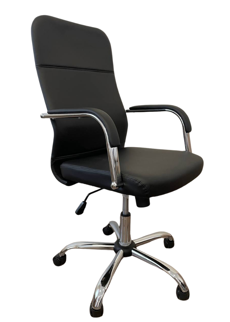 Крісло офісне Tehforward Геліос Tilt екошкіра чорне